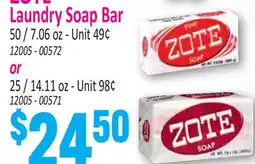 Jetro ZOTE Laundry Soap Bar offer