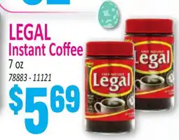 Jetro LEGAL Instant Coffee offer