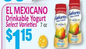 Jetro EL MEXICANO Drinkable Yogurt offer