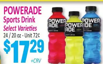 Jetro POWERADE Sports Drink offer