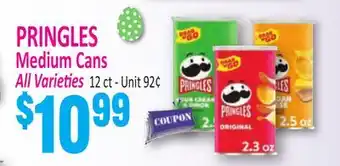 Jetro PRINGLES Medium Cans offer