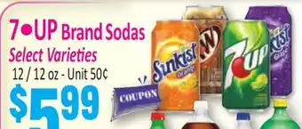 Jetro 7•UP Brand Sodas offer