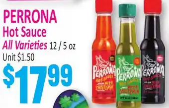 Jetro PERRONA Hot Sauce offer