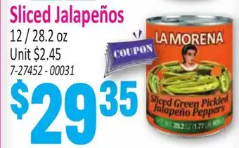 Jetro Sliced Jalapeños offer