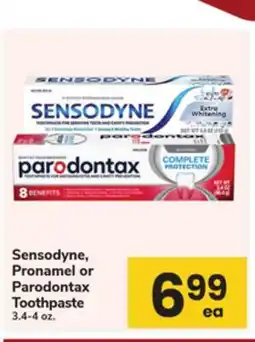 ACME Sensodyne, Pronamel or Parodontax Toothpaste offer