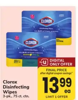 ACME Clorox Disinfecting Wipes offer