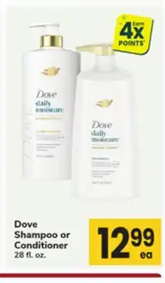 ACME Dove Shampoo or Conditioner offer