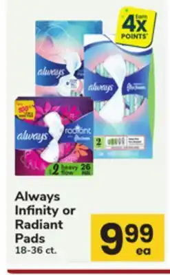 ACME Always Infinity or Radiant Pads offer