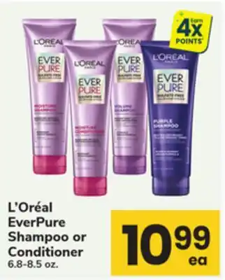 ACME L' Oréal EverPure Shampoo or Conditioner offer