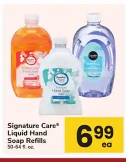ACME Signature Care Liquid Hand Soap Refills offer
