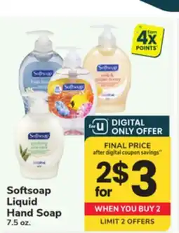 ACME Softsoap Liquid Hand Soap offer