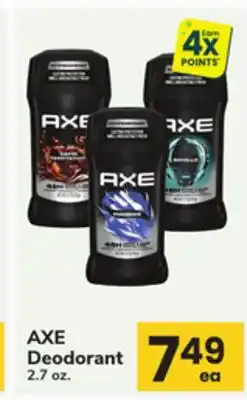ACME AXE Deodorant offer