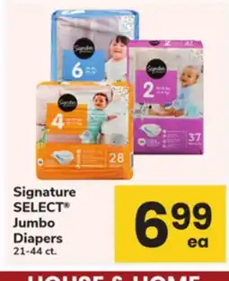 ACME Signature SELECT Jumbo Diapers offer