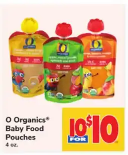 ACME O Organics Baby Food Pouches offer