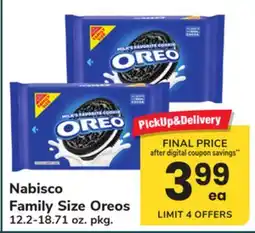 ACME Nabisco Family Size Oreos offer