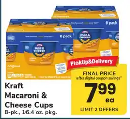ACME Kraft Macaroni & Cheese Cups offer