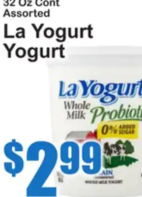 SuperFresh La Yogurt Yogurt offer