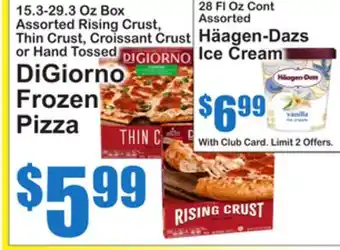 SuperFresh DiGiorno Frozen Pizza offer