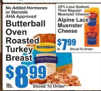 SuperFresh Butterball Oven Roasted Turkey Breast offer