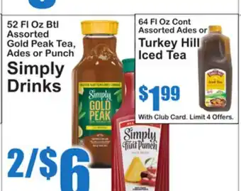 SuperFresh Simply Drinks offer