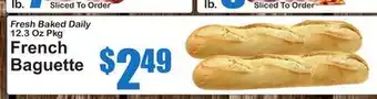 SuperFresh French Baguette offer