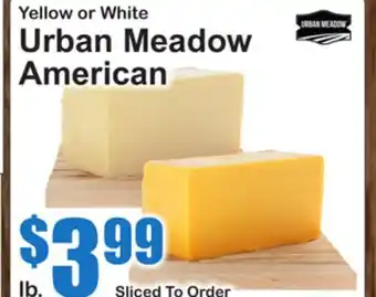 SuperFresh Yellow or White Urban Meadow American offer