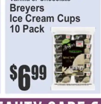 SuperFresh Breyers Ice Cream Cups offer
