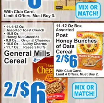 SuperFresh General Mills Cereal offer