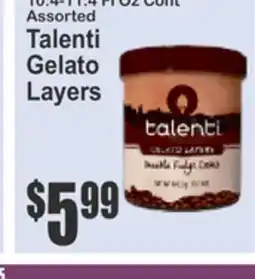 SuperFresh Assorted Talenti Gelato Layers offer