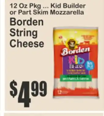 SuperFresh Borden String Cheese offer
