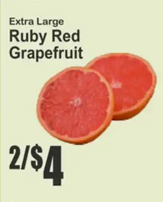 SuperFresh Extra Large Ruby Red Grapefruit offer