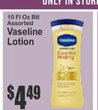 SuperFresh 10 FL Oz Btl Assorted Vaseline Lotion offer