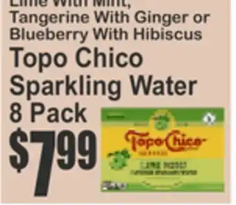 SuperFresh Topo Chico Sparkling Water offer