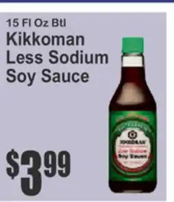 SuperFresh Kikkoman Less Sodium Soy Sauce offer