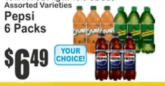 SuperFresh Pepsi 6 Packs offer