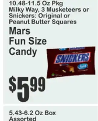 SuperFresh Mars Fun Size Candy offer