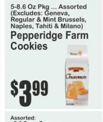 SuperFresh Pepperidge Farm Cookies offer