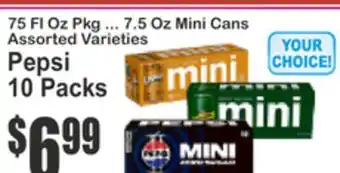 SuperFresh Pepsi 10 Packs offer