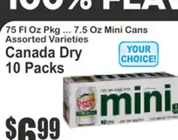 SuperFresh Canada Dry 10 Packs offer