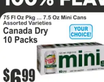 SuperFresh Canada Dry 10 Packs offer