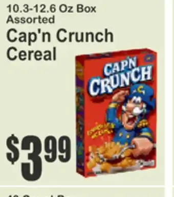 SuperFresh Cap'n Crunch Cereal offer