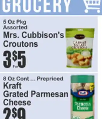SuperFresh Mrs. Cubbison's Croutons offer