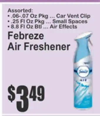 SuperFresh Febreze Air Freshener offer