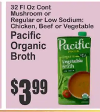 SuperFresh Pacific Organic Broth offer