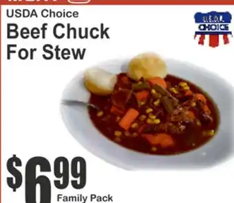 SuperFresh USDA Choice Beef Chuck For Stew offer