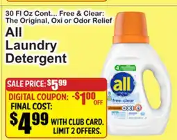 SuperFresh All Laundry Detergent offer