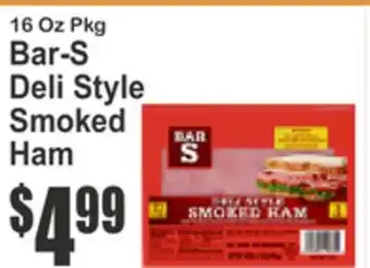 SuperFresh Bar-S Deli Style Smoked Ham offer