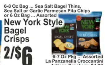SuperFresh New York Style Bagel Crisps offer