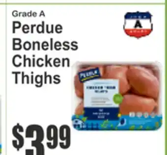 SuperFresh Perdue Boneless Chicken Thighs offer