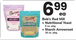 ACME Bob's Red Mill Nutritional Yeast 5 oz. pkg. Starch Arrowroot 16 oz. pkg offer